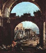 Capriccio Romano, Capitol Bernardo Bellotto